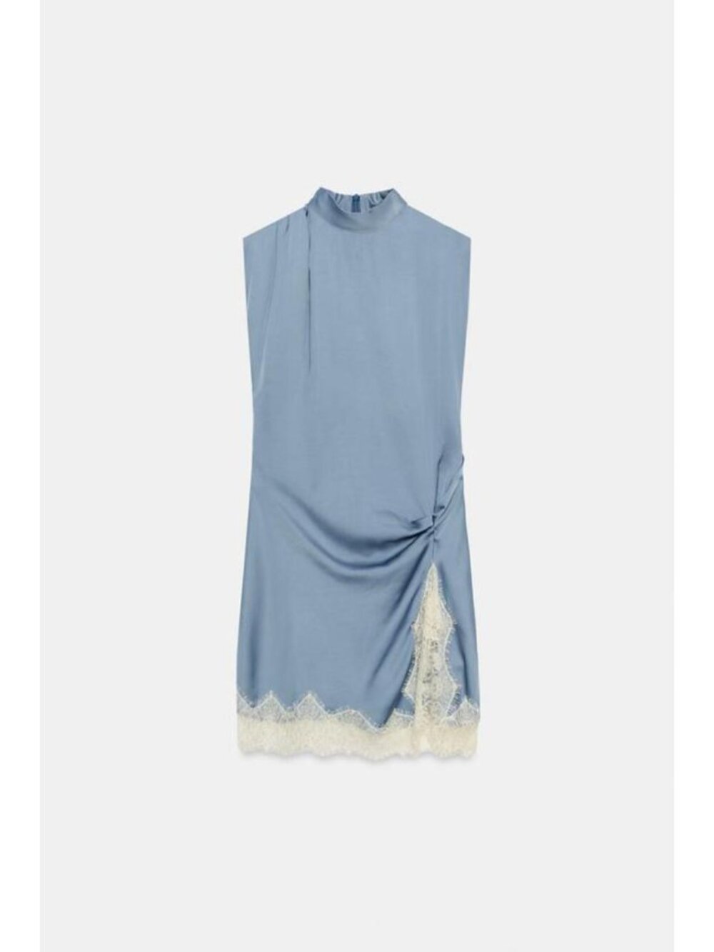 ZARA SATIN LACE DRESS
